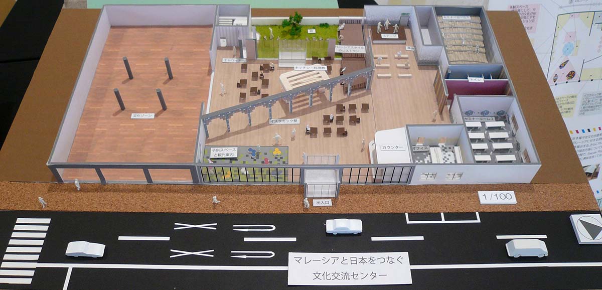 「マレーシアと日本をつなぐ文化交流センター」　アフィフ ナズミ ビン アズミ君