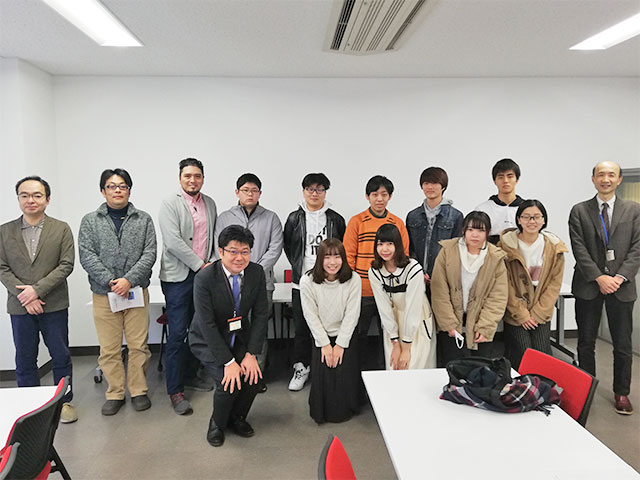 工学部主催海外短期研修(カナダ)の結団式が開かれました02