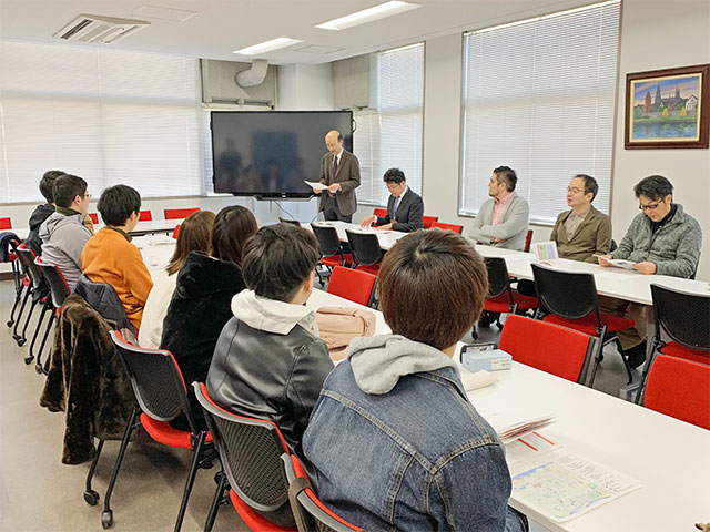工学部主催海外短期研修(カナダ)の結団式が開かれました01