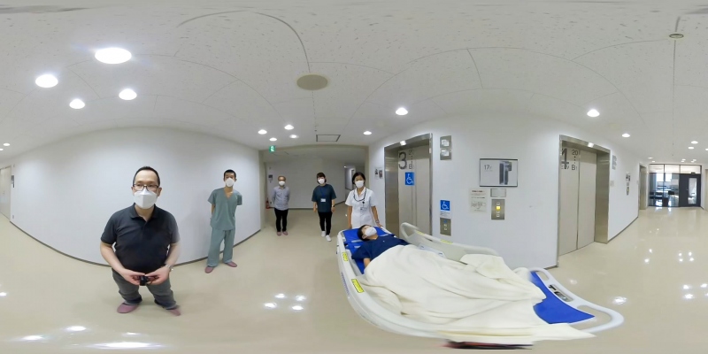 プレパレーションツール用VR動画撮影を実施1