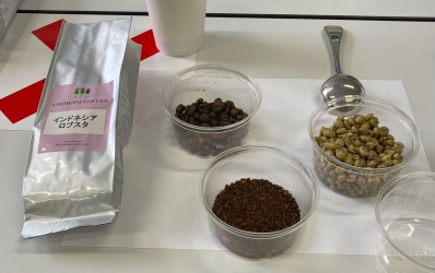 ASEANコーヒープロジェクトの一環として株式会社チモトコーヒー治面地代表の講演会を開催3